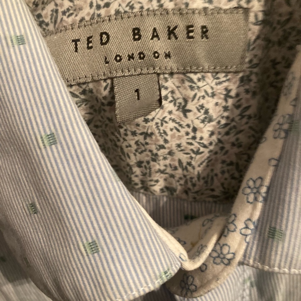 Ted Baker London Blue Casual Button Down Shirt